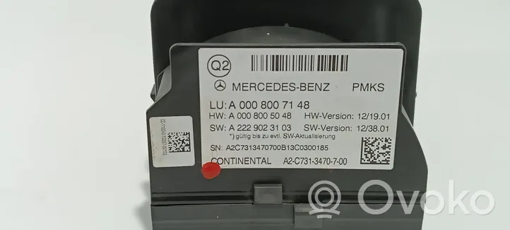 Mercedes-Benz S W222 Kompresor zawieszenia pneumatycznego osi przedniej A2C7313470700