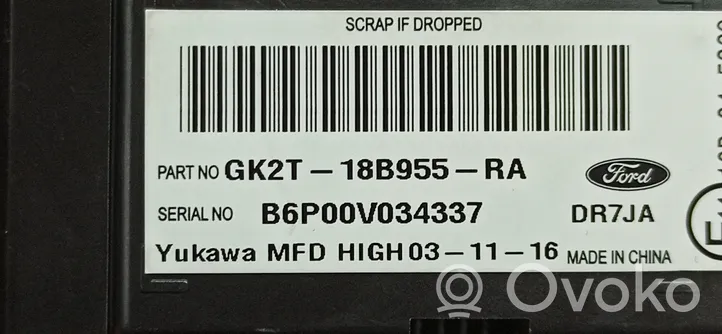 Ford Ka Monitor / wyświetlacz / ekran GK2T-18B955-RA
