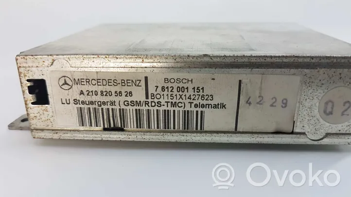 Mercedes-Benz S W220 Sterownik / Moduł ECU 7612001151