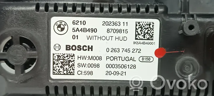 BMW X6 G06 Tachimetro (quadro strumenti) 62105B35D79