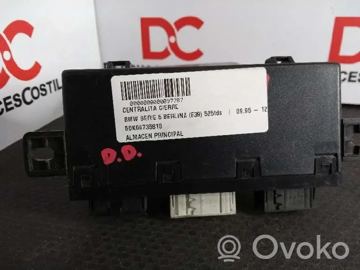 BMW 5 E39 Door central lock control unit/module 5DK00735810