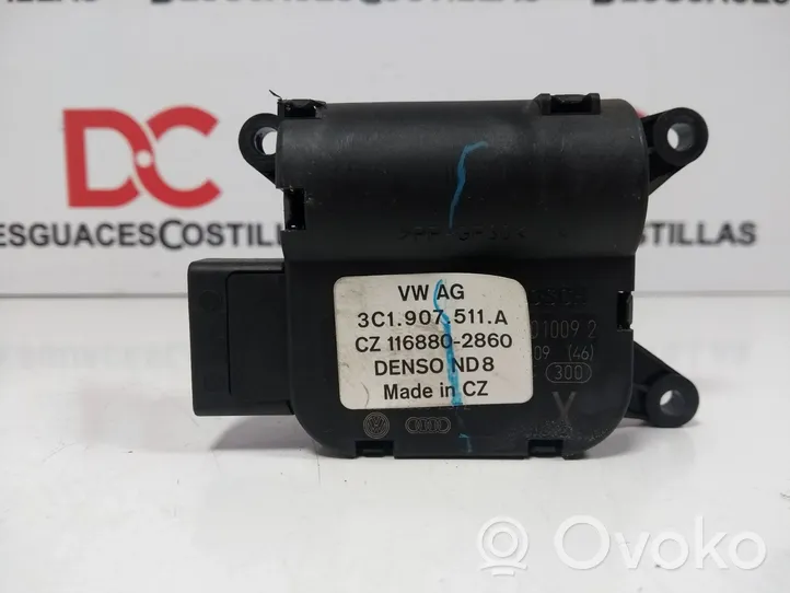 Volkswagen Golf VI Scatola alloggiamento climatizzatore riscaldamento abitacolo assemblata 3C1907511A