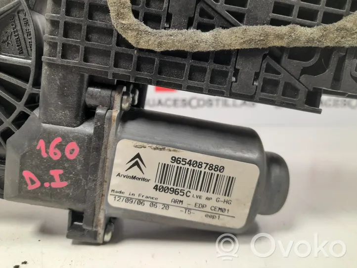 Citroen C4 Grand Picasso Moteur de lève-vitre de porte avant 9654087880