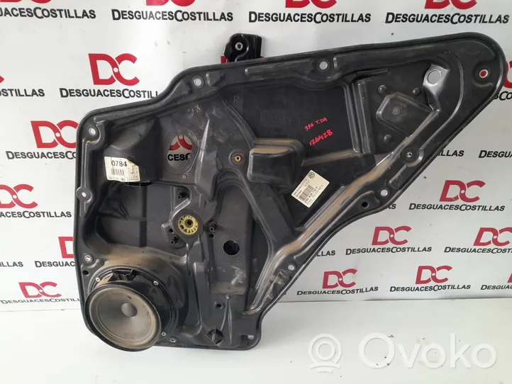 Volkswagen Tiguan Alzacristalli della portiera posteriore con motorino 5N0839730F