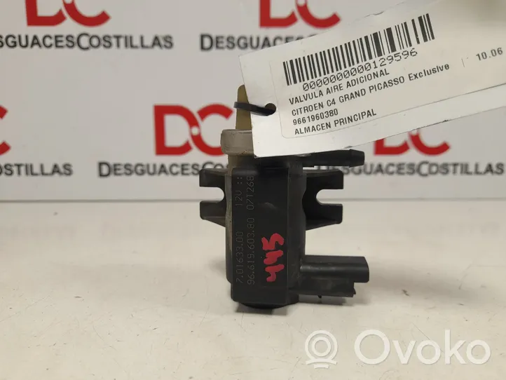 Citroen C4 Grand Picasso Vacuum valve 9661960380