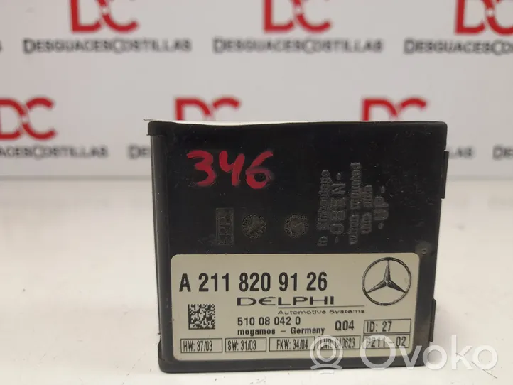 Mercedes-Benz CLC CL203 Autres unités de commande / modules A2118209126