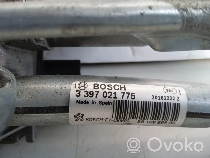 Peugeot 3008 II Mechanizm i silniczek wycieraczek szyby przedniej / czołowej 1397225003