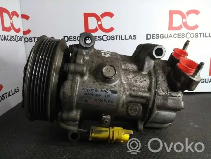 Citroen C2 Ilmastointilaitteen kompressorin pumppu (A/C) 9655191680