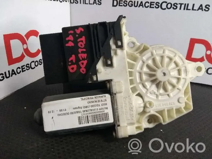 Seat Toledo II (1M) Moteur de lève-vitre de porte arrière 9776101438203