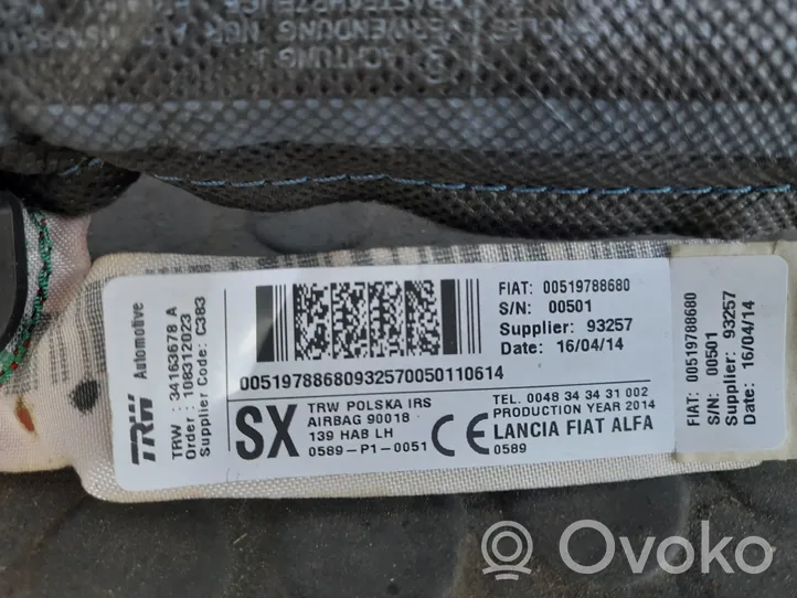 Fiat Panda III Airbag de toit 34111513B