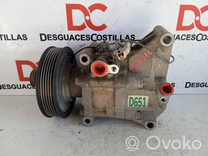 Mazda 2 Ilmastointilaitteen kompressorin pumppu (A/C) D65161450H