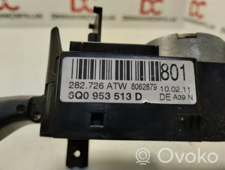 Volkswagen Polo Interruttore/pulsante di controllo multifunzione 6Q0953513D