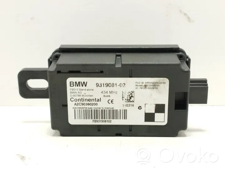 BMW 1 F20 F21 Kiti valdymo blokai/ moduliai 931908102