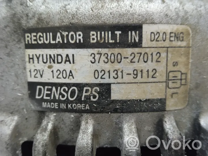 Hyundai Santa Fe Generatore/alternatore 3730027012