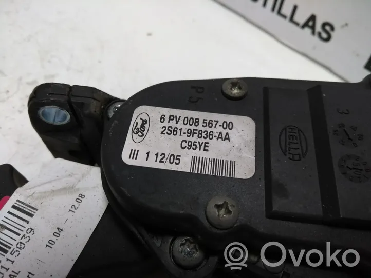 Ford Fiesta Pedał gazu / przyspieszenia 2S619F836AA