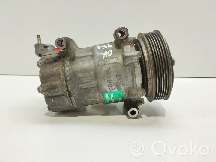 Citroen C2 Ilmastointilaitteen kompressorin pumppu (A/C) 9655191680