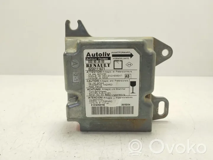 Renault Megane I Module de contrôle airbag 8200111671