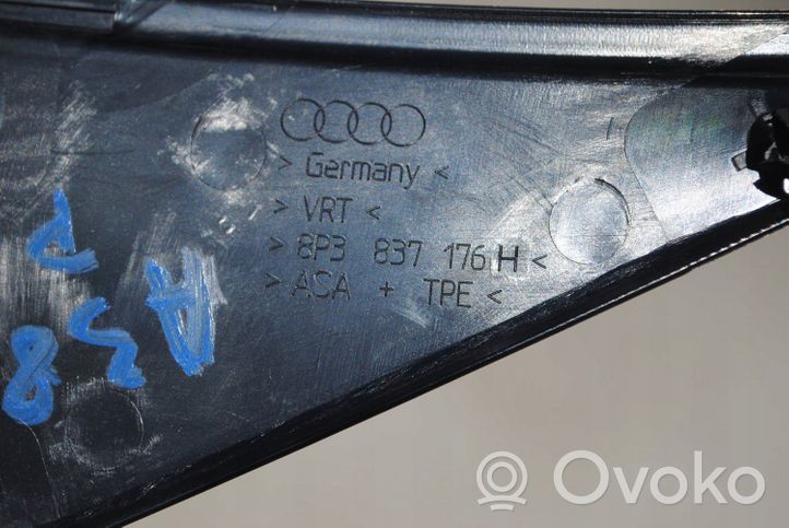 Audi A3 S3 8P Copertura in plastica per specchietti retrovisori esterni 8P3837176H