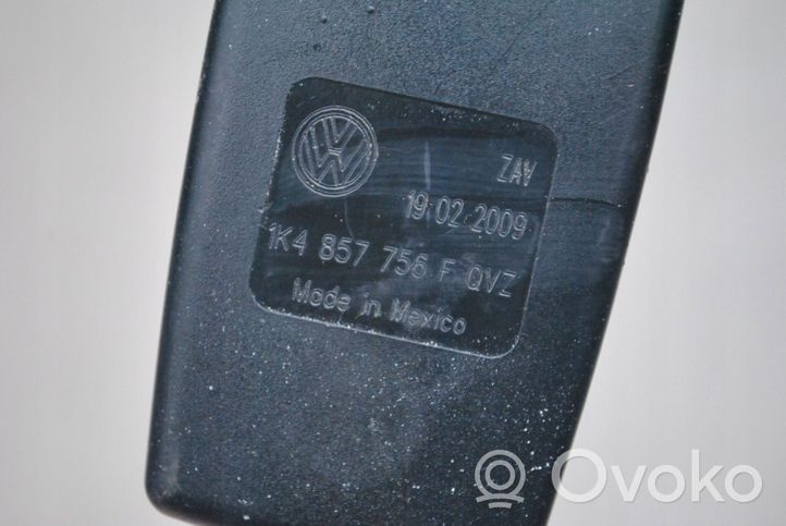 Volkswagen Golf V Klamra przedniego pasa bezpieczeństwa 1K4857756F