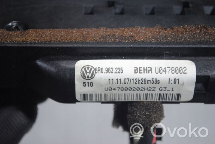 Volkswagen Polo V 6R Scambiatore elettrico riscaldamento abitacolo 6R0963235