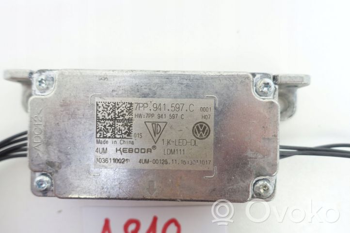 Skoda Karoq Modulo di zavorra faro Xenon 7PP941597C