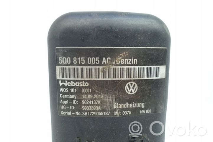 Volkswagen Golf VII Sisätilanlämmitin 220 V 5Q0815005AC