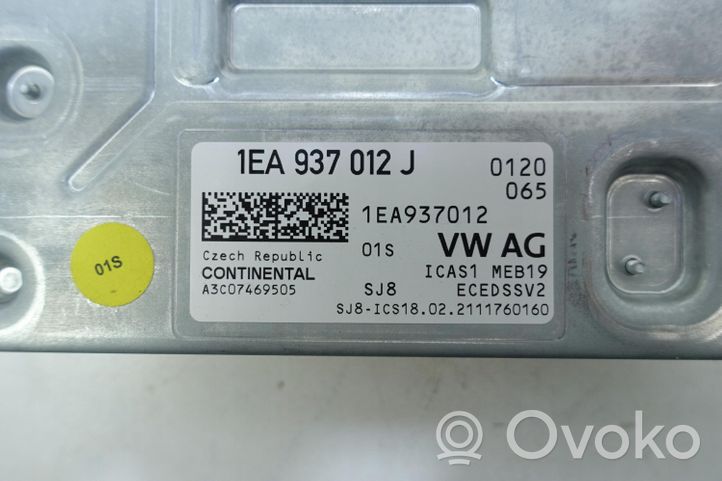 Volkswagen ID.3 Moduł / Sterownik komfortu 1EA937012J