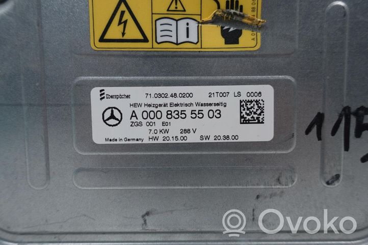 Mercedes-Benz S W223 Condenseur de climatisation WYMIENNIK CIEPŁA PODGRZEW