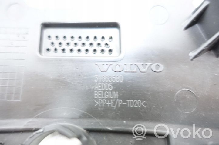 Volvo V60 Staffa di rinforzo montaggio del paraurti anteriore 31663580