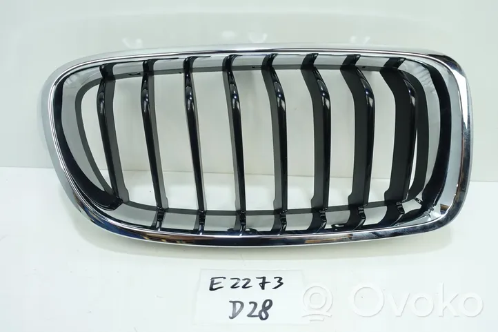 BMW 3 F30 F35 F31 Grille calandre supérieure de pare-chocs avant ATRAPA