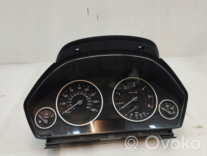 BMW 3 F30 F35 F31 Compteur de vitesse tableau de bord 