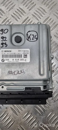 BMW 3 E90 E91 Unité de commande, module ECU de moteur DDE8510221