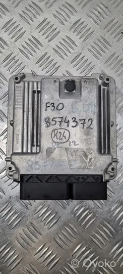 BMW 3 F30 F35 F31 Moottorin ohjainlaite/moduuli (käytetyt) 8574372