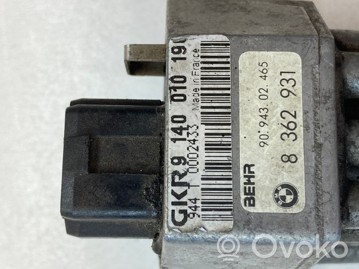 BMW 3 E46 Heater blower motor/fan resistor 8362931