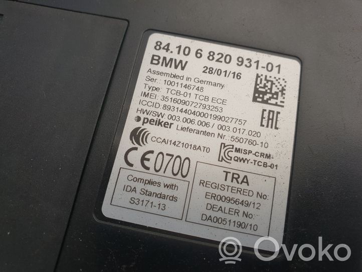 BMW 2 F22 F23 Module unité de contrôle Bluetooth 6820931