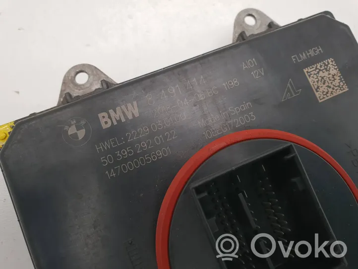 BMW 7 G11 G12 Module de ballast de phare Xenon 8491414