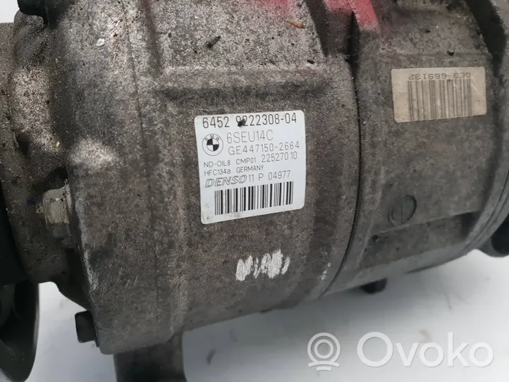 BMW 3 F30 F35 F31 Air conditioning (A/C) compressor (pump) GE4471502664