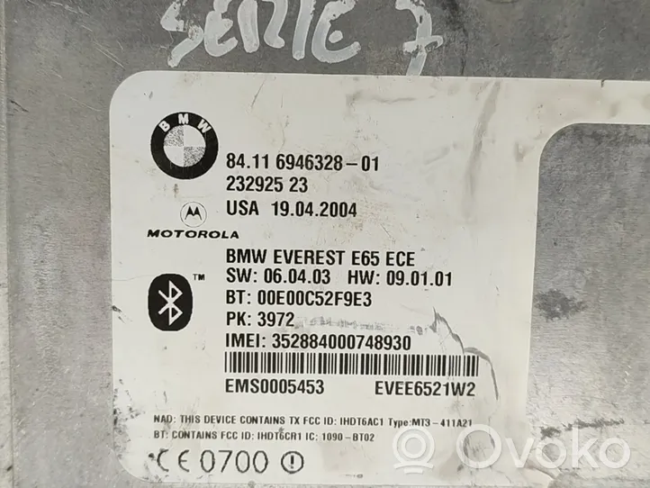 BMW 1 E81 E87 Moduł / Sterownik Bluetooth 84116946328