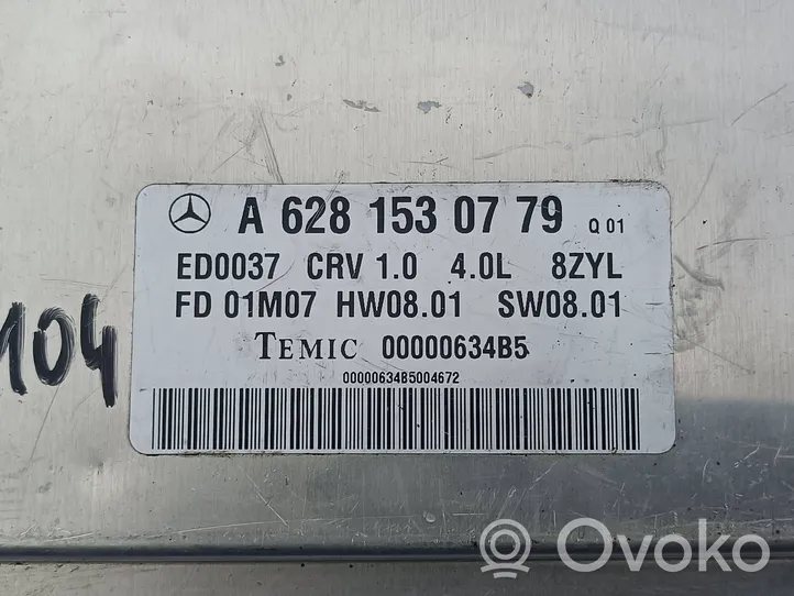 Mercedes-Benz S W220 Calculateur moteur ECU A6281530779