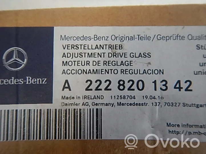 Mercedes-Benz S W222 Parte dello specchietto retrovisore della portiera anteriore A2228201342