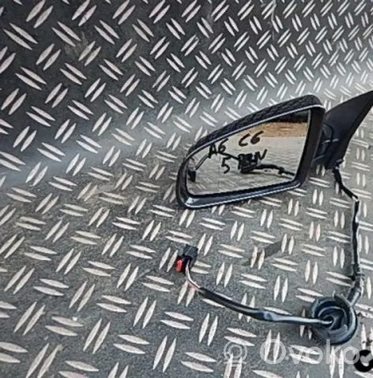 Audi A6 S6 C6 4F Elektryczne lusterko boczne drzwi przednich 