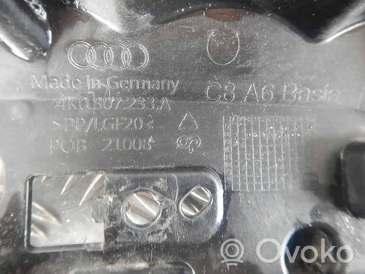 Audi A6 S6 C8 4K Renfort de pare-chocs avant 4K0807233A