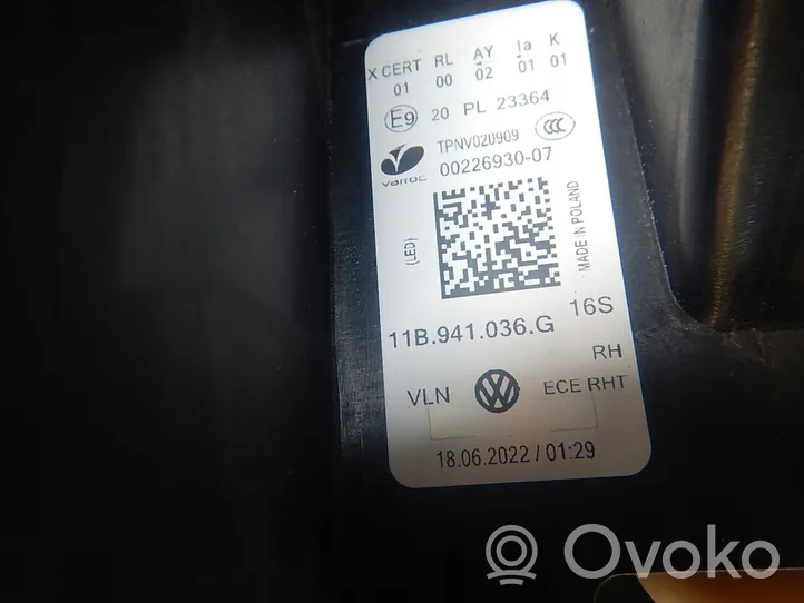 Volkswagen ID.4 Etu-/Ajovalo 11B941036G