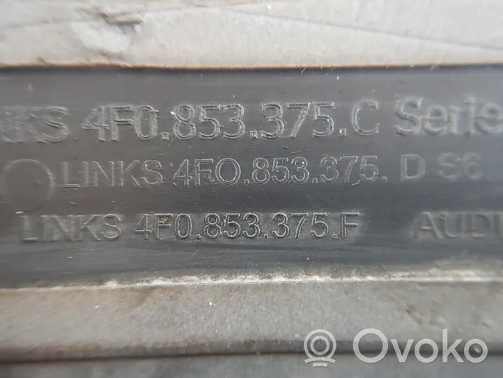 Audi A6 S6 C6 4F Takaoven kynnyksen suojalista 4F0853375C