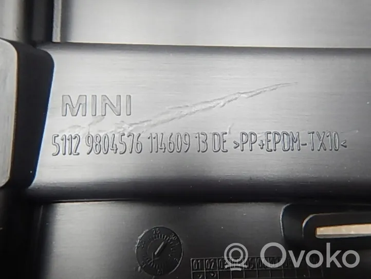 Mini Cooper Countryman R60 Ramka tylnej tablicy rejestracyjnej 9804576