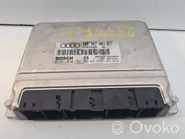 Audi A6 S6 C5 4B Moottorin ohjainlaite/moduuli 038906019GF