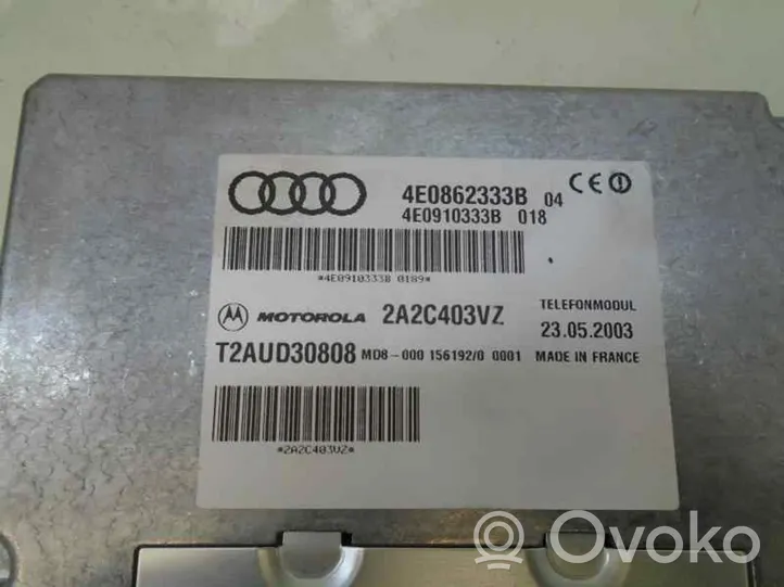 Audi A8 S8 D5 Telefono 4E0910333E