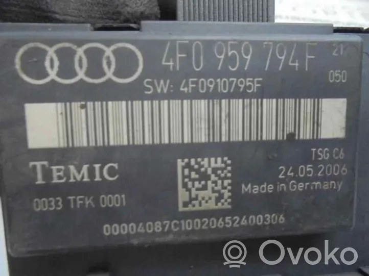 Audi A6 Allroad C6 Sterownik / Moduł centralnego zamka 4F0959794F