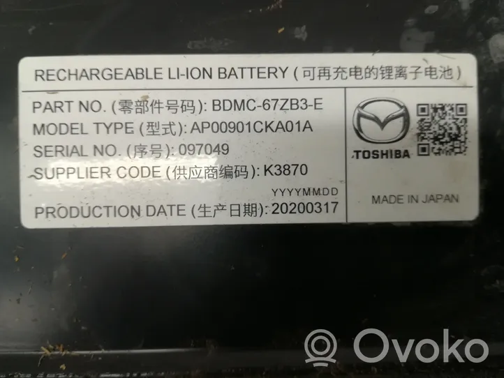 Mazda 3 I Batterie 