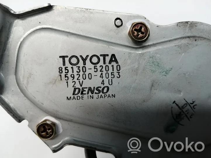 Toyota Yaris Двигатель стеклоочистителя заднего стекла 